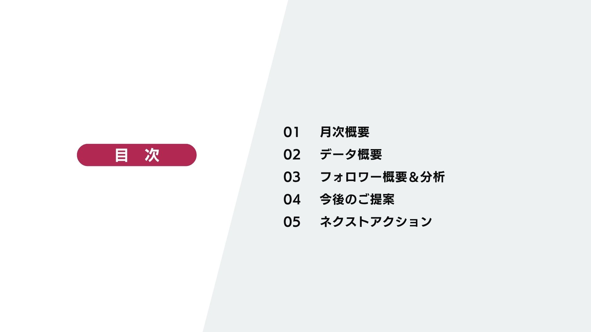 RED（小紅書）アカウントの月次運用レポート